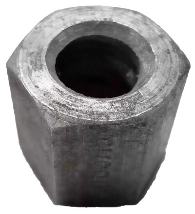 Meva sekskantmøtrik 15,0 mm. L=30 mm.